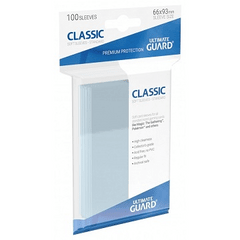 Ultimate Guard - Classic Soft Sleeves - Standard Size 100ct (66mm x 93mm)